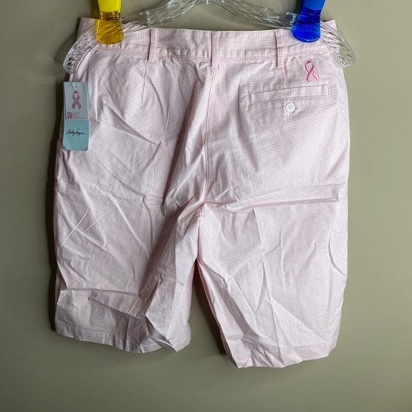 - NWT Lady Hagar breast cancer Awareness shorts size 4 - Picture 2 of 13